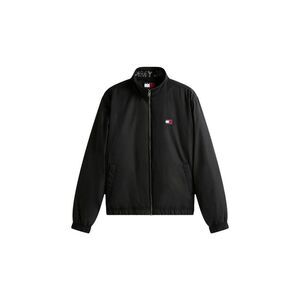 Tommy Hilfiger Jeans Black Recycled Polyester Men's Bomber